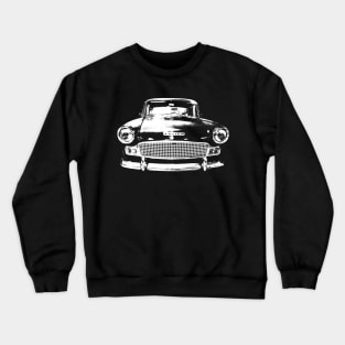 Standard Ensign 1960s British classic car monoblock white Crewneck Sweatshirt